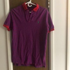 Polo Ralph Lauren Collared Striped Mens Shirt